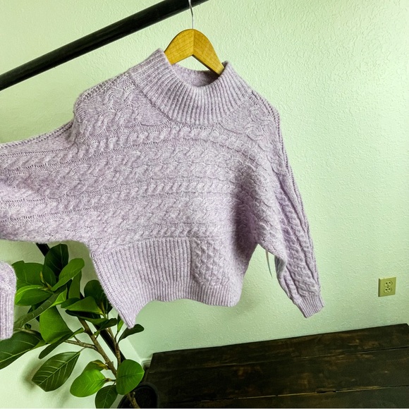 -`♡´- Free! NWT Knit Wool Blend Sweater Size S - Picture 7 of 13